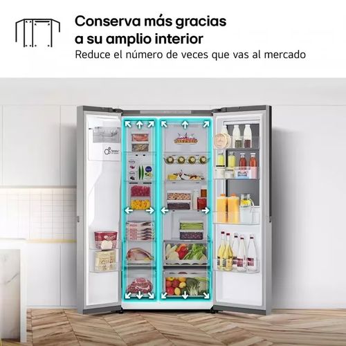 LG GSXE80PYBD INOX - Frigorífico Side by Side No Frost