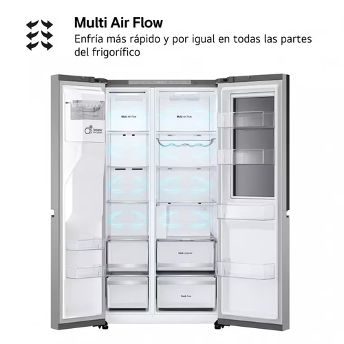 LG GSXE80PYBD INOX - Frigorífico Side by Side No Frost