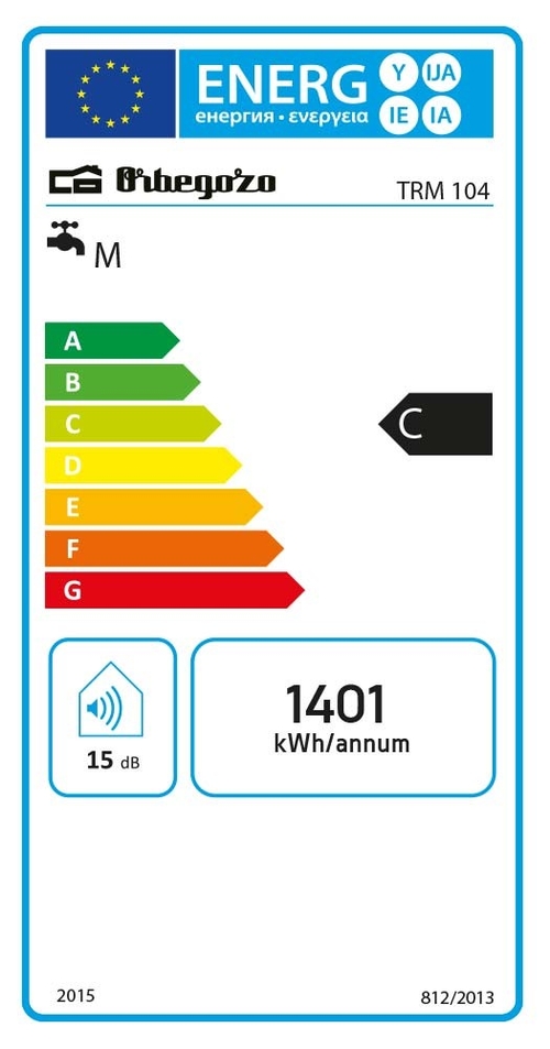 Termo Eléctrico ORBEGOZO TRM 104 100L