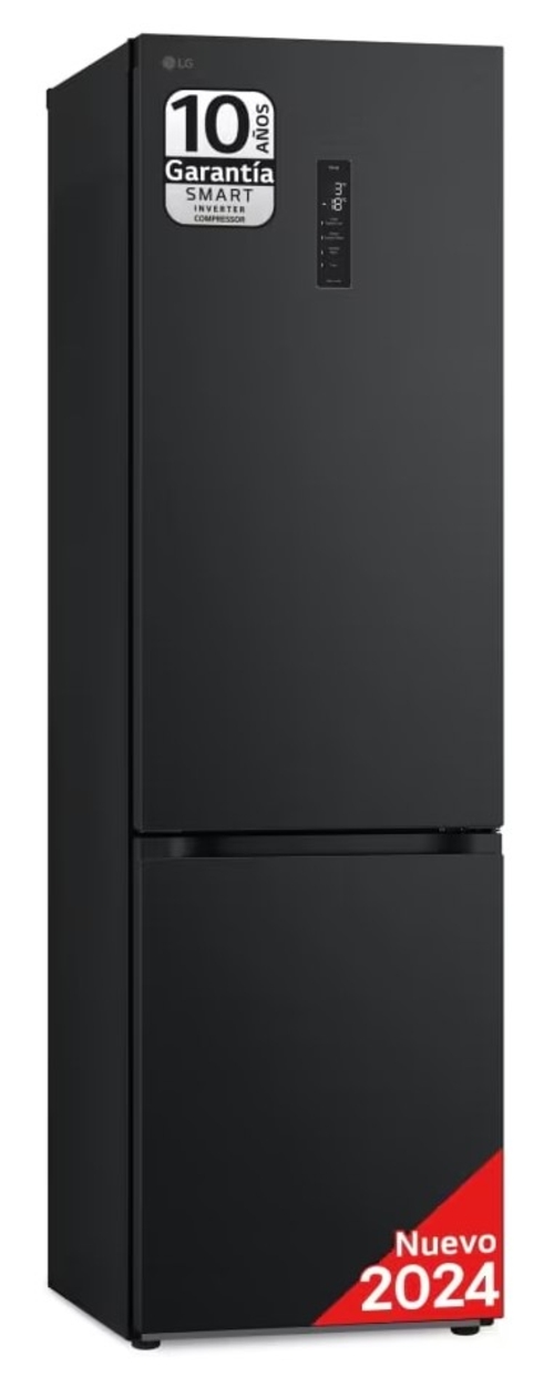 LG GBV5250DEP Acero Negro-Grisáceo - Frigorífico Combi No Frost