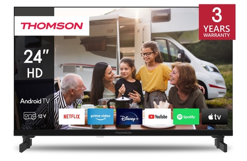 THOMSON 24HA2S13C Negro - TV 24'' HD Smart TV