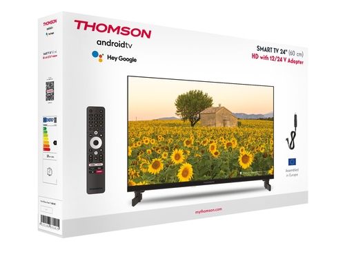 THOMSON 24HA2S13C Negro - TV 24'' HD Smart TV