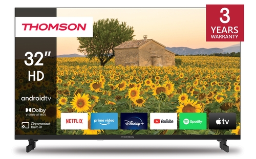 THOMSON 32HA2S13 Negro - TV 32" HD Smart TV