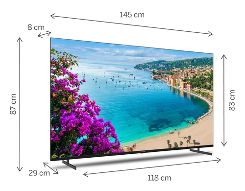 THOMSON 65UA5S13 Negro - TV 65" 4K UHD Smart TV