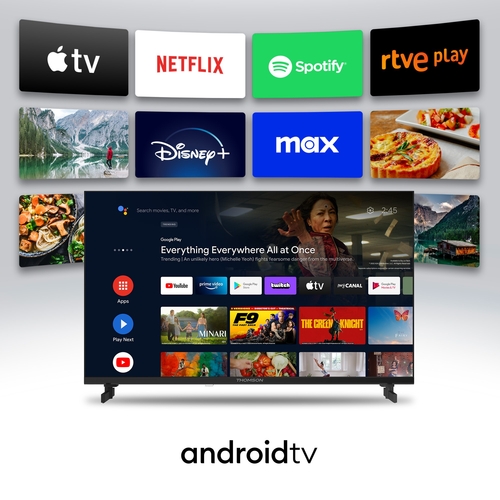 THOMSON 65UA5S13 Negro - TV 65" 4K UHD Smart TV