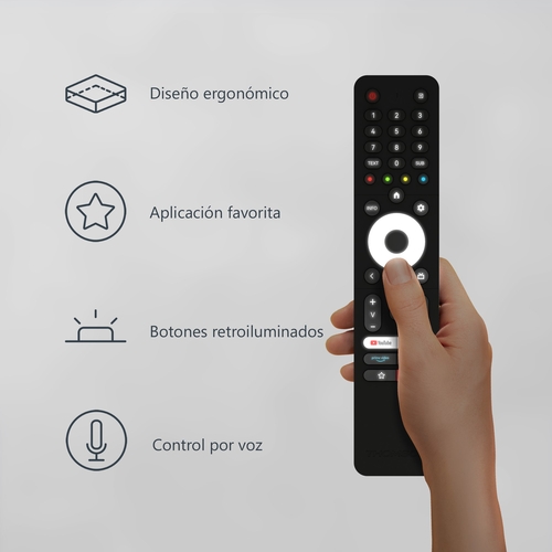 THOMSON 65UA5S13 Negro - TV 65" 4K UHD Smart TV