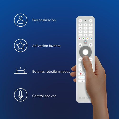 THOMSON 24HG2S14CW Blanco - TV 24" HD Smart TV