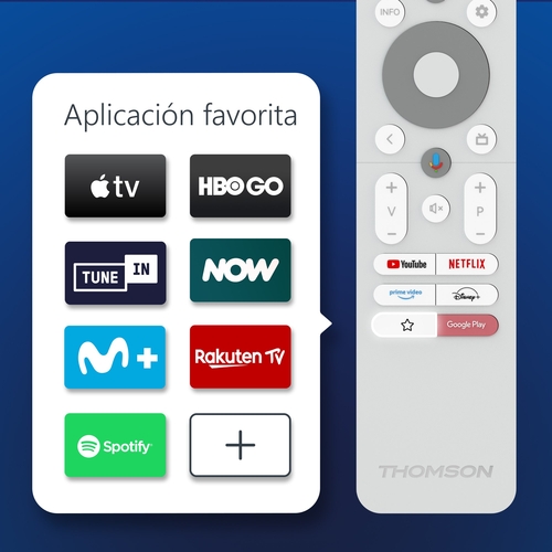 THOMSON 24HG2S14CW Blanco - TV 24" HD Smart TV