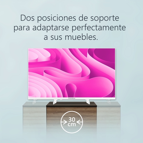 THOMSON 24HG2S14CW Blanco - TV 24" HD Smart TV