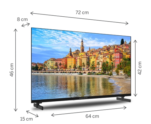 THOMSON 32FG2S14C Negro - TV 32"  FHD Smart TV