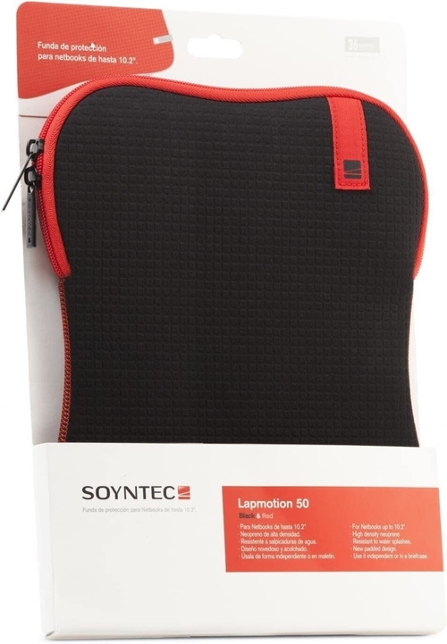 generica UNIVERSAL Negro-Rojo - Maletín Funda 10.2"
