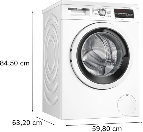 BOSCH WUU28T66ES Blanco - Lavadora Carga Frontal 9KG 1400RPM