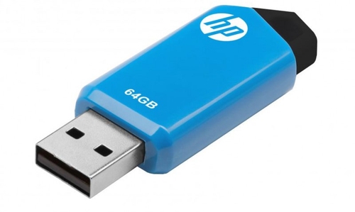 HP HPFD150W-64 Negro-Azul - Pendrive 64GB
