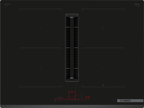 BOSCH PVQ731H26E Negro - Vitrocerámica de Inducción + EXTRACTOR INTEGRADO 70CM