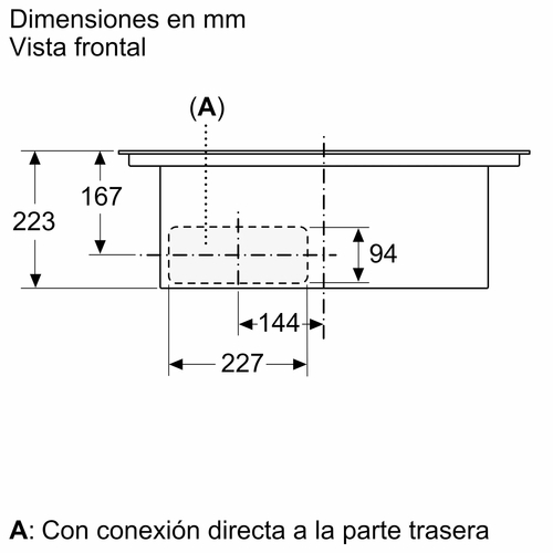 BOSCH PVQ731H26E Negro - Vitrocerámica de Inducción + EXTRACTOR INTEGRADO 70CM