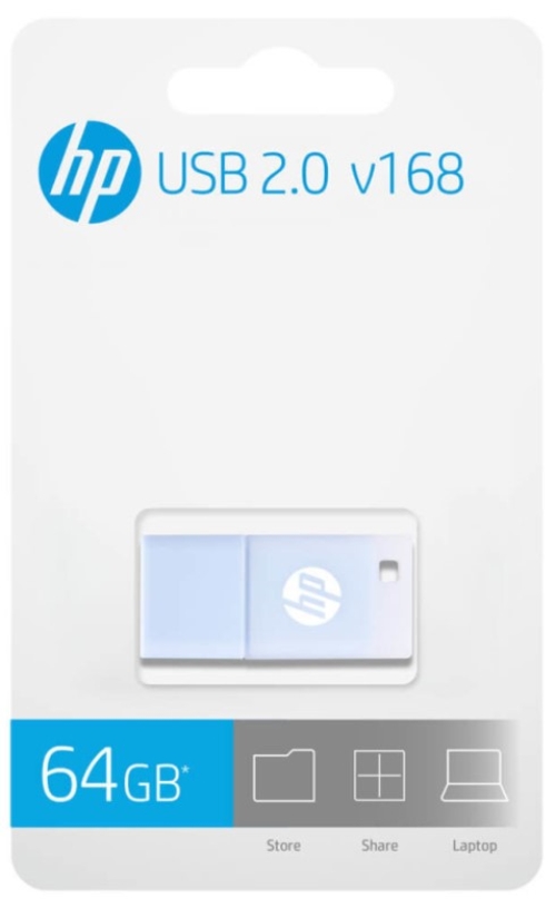 HP HPFD168B-64 Azul - Pendrive 64GB