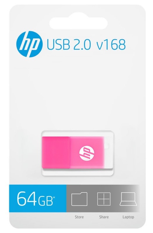 HP HPFD168BP-64 Rosa - Pendrive 64GB