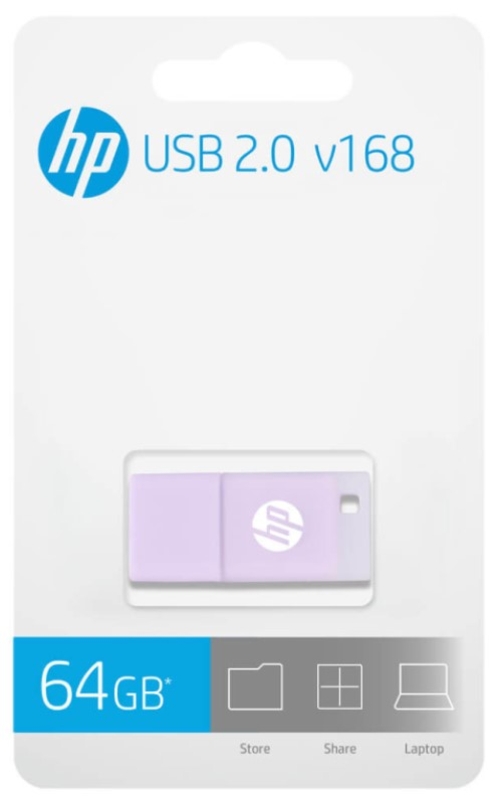HP HPFD168P-64 Lila - Pendrive 64GB