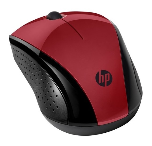 HP 7KX10AA Rojo - Ratón Inalámbrico