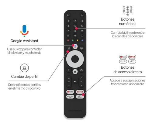 THOMSON 240G Negro - Smart TV Box 4K UHD