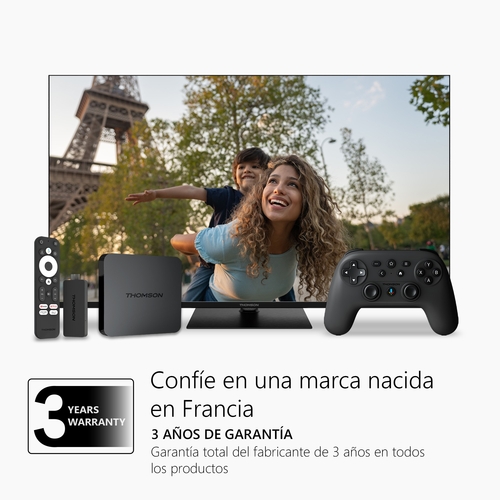THOMSON 240G Negro - Smart TV Box 4K UHD