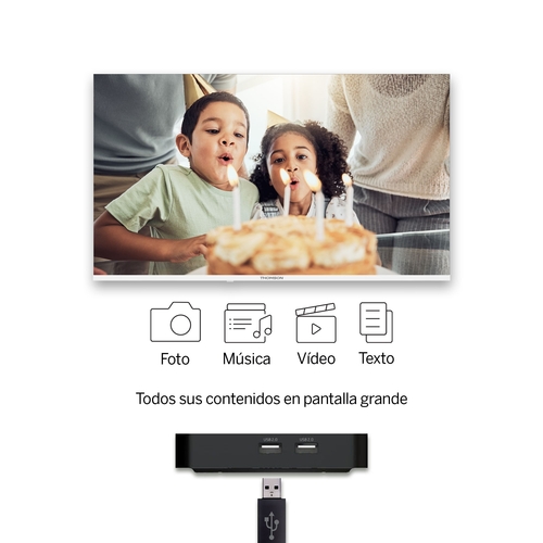 THOMSON 240G Negro - Smart TV Box 4K UHD