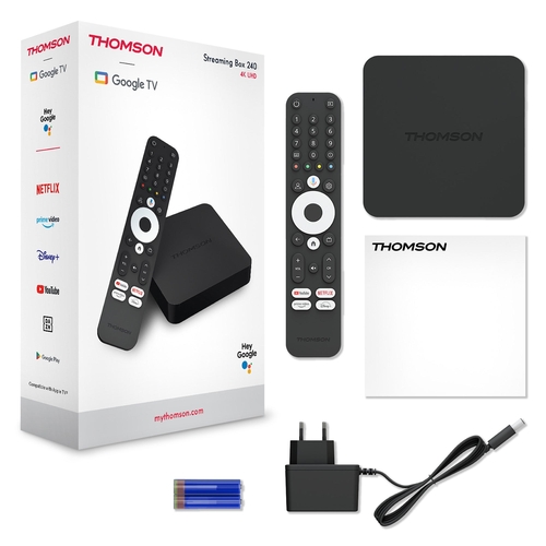 THOMSON 240G Negro - Smart TV Box 4K UHD