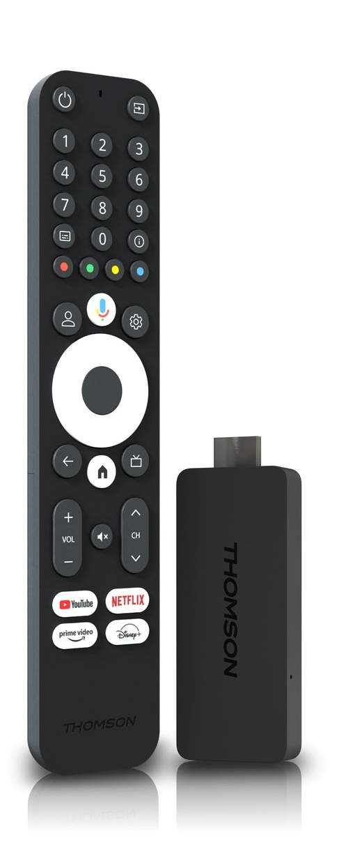 THOMSON 145G Negro - Smart TV Stick 4K UHD