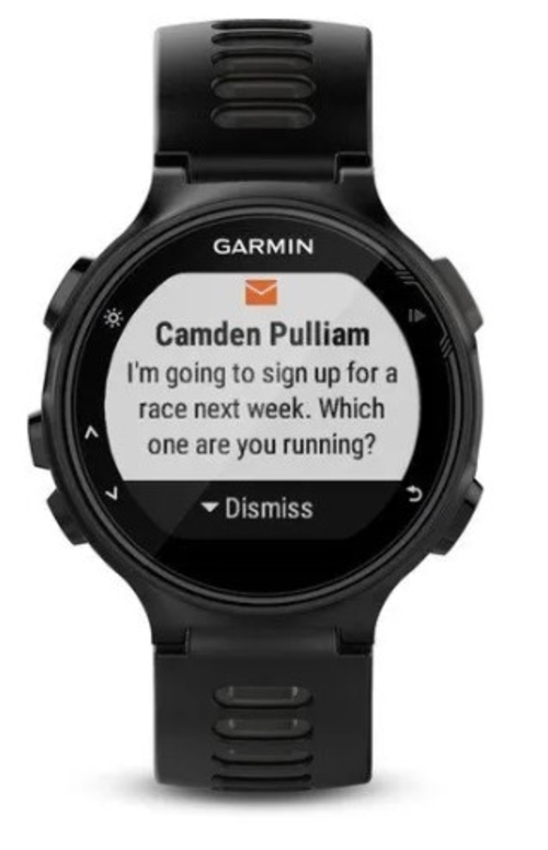 Reacondicionado - GARMIN FURERUNNER 735XT Negro-Gris - Reloj Deportivo 45MM GPS