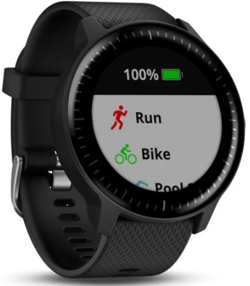 Reacondicionado - GARMIN VIVOACTIVE 3 Negro-Plata - Reloj Deportivo 43MM GPS