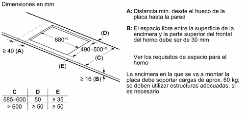 BALAY 3EB999LH Negro - Vitrocerámica de Inducción 90CM