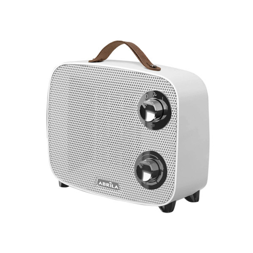 Abrila CORCEGA Blanco / Cromo - Calefactor Cerámico 1500 W