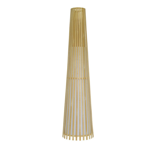 ABRILA Bambu Kofi Natural 120x29x29cm - Lámpara de Pie 1xe27 