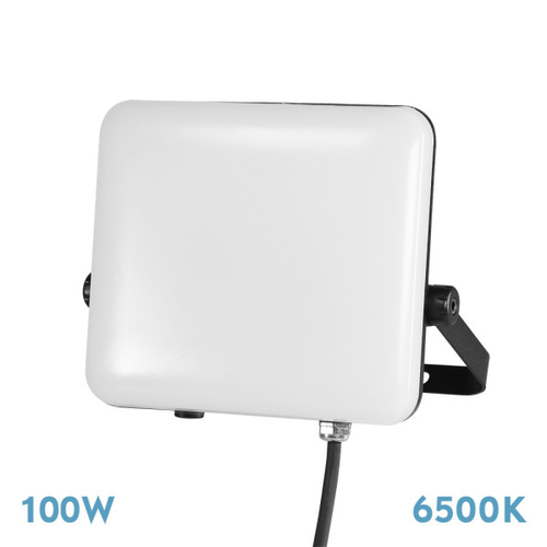 ABRILA Destello Blanco-Negro 100w 6500k - Proyector LED 9000lm