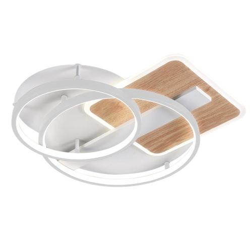 ABRILA Azores Blanco-Haya 9x50x50cm - Plafón 120w 3000-4000-6000k