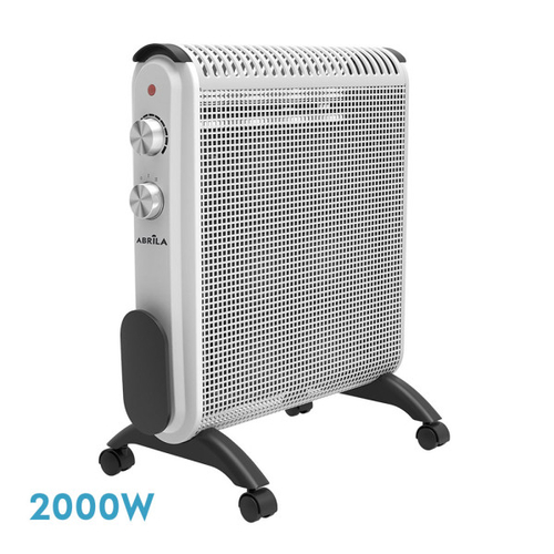Abrila CONDOR Blanco / Gris - Radiador de Mica 2000 W