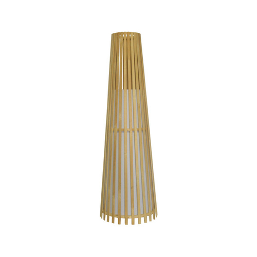 ABRILA Bambu Kofi Natural 90x29x29cm - Lámpara de Pie 1xe27 