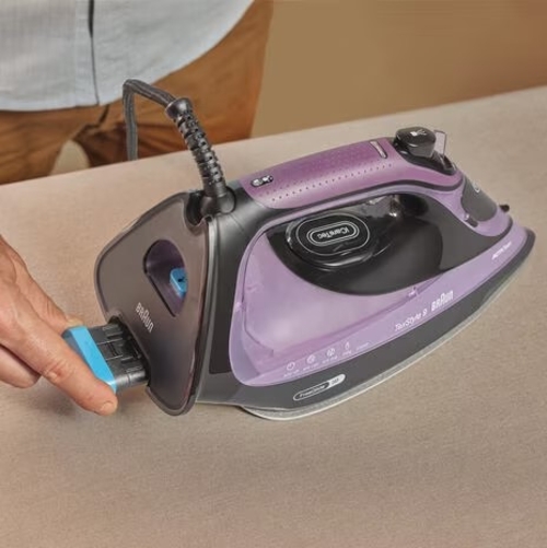 BRAUN SI-9661-VI Violeta - Plancha de Vapor 3100W
