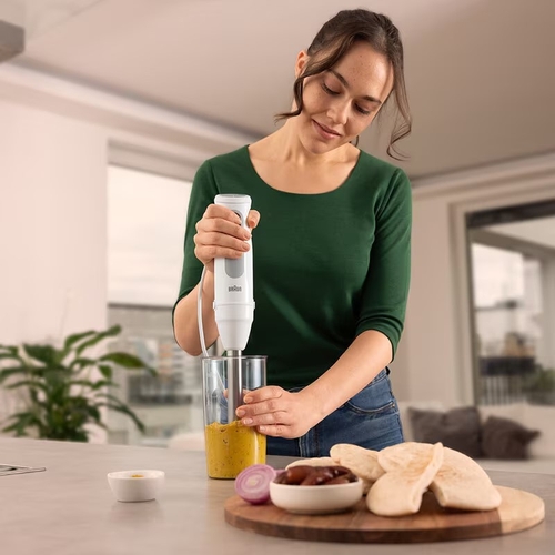 BRAUN MINIPIMER 5 MQ 50001 M Blanco - Batidora de Mano 1000W