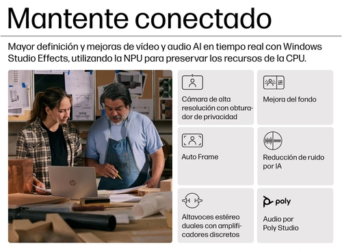HP PROBOOK 460 G11 ULTRA 5 125U Plata - Ordenador Portátil 16" 16GB 512GB