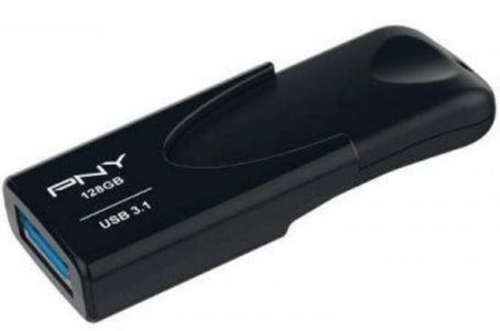 PNY ATTACHE NEGRO - Pendrive 128GB