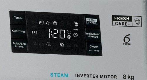 WHIRLPOOL FFB 8489 SBV SPT INOX - Lavadora Carga Frontal 8KG 1400RPM