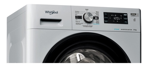 WHIRLPOOL FFB 8489 SBV SPT INOX - Lavadora Carga Frontal 8KG 1400RPM