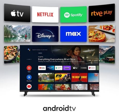 THOMSON 43UA5S13W BLANCO - TV 43" 4K SMART TV UHD