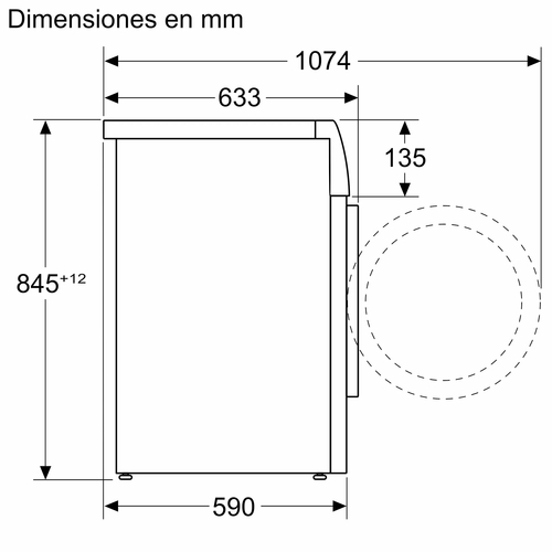 BOSCH WGH244A0ES iDOS Blanco - Lavadora Carga Frontal 9KG 1400RPM