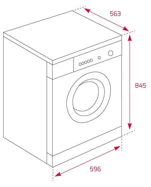 TEKA WMK 40840 Blanco - Lavadora Carga Frontal 8KG 1400WPM