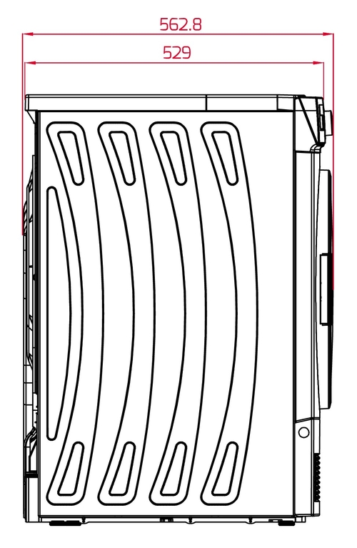 TEKA WMK 40840 Blanco - Lavadora Carga Frontal 8KG 1400WPM