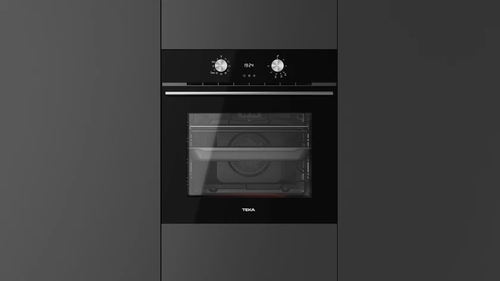 TEKA HLB 8408 BK Cristal Negro - Horno Multifunción 70L