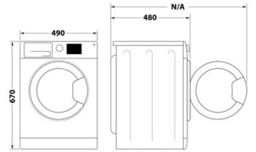 INDESIT NIS 41 V (EU) Blanco - Secadora de Evacuación 4KG