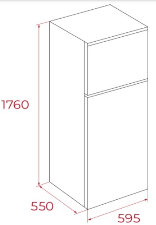 TEKA RTF 13630 Blanco - Frigorífico Dos Puertas Cíclico